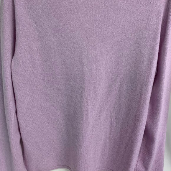 Saks Fifth Avenue Cashmere Sweater Lavender size X - Picture 4 of 4